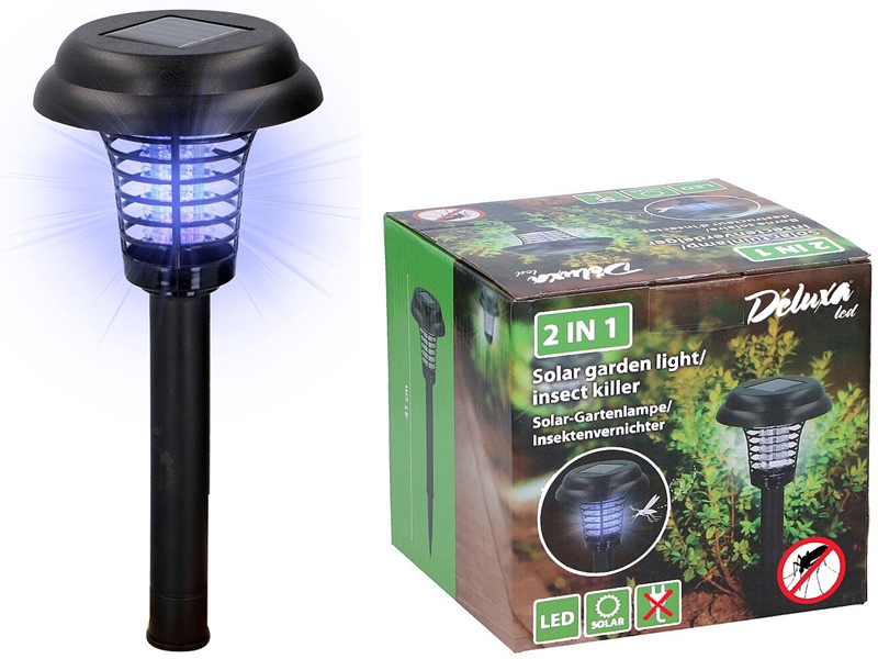 Solar tuinlamp insectenverjager