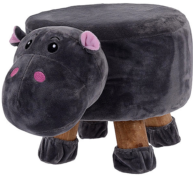 Kinderkruk - 25 cm hoog - nijlpaard