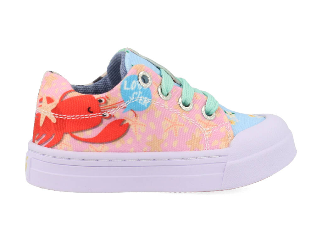 Go Banana&apos;s Sneakers GB22SLOBSTER-L Roze / Blauw-22 maat 22